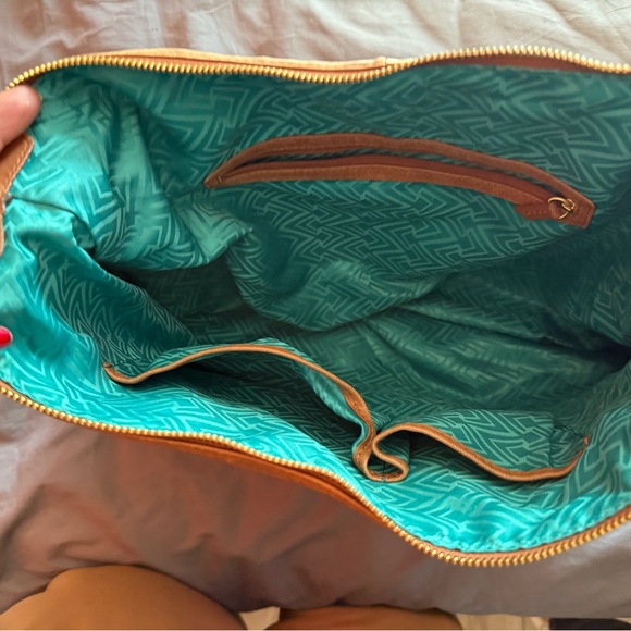 Silpada Blakely Brown Leather Hobo Bag - Picture 6 of 6